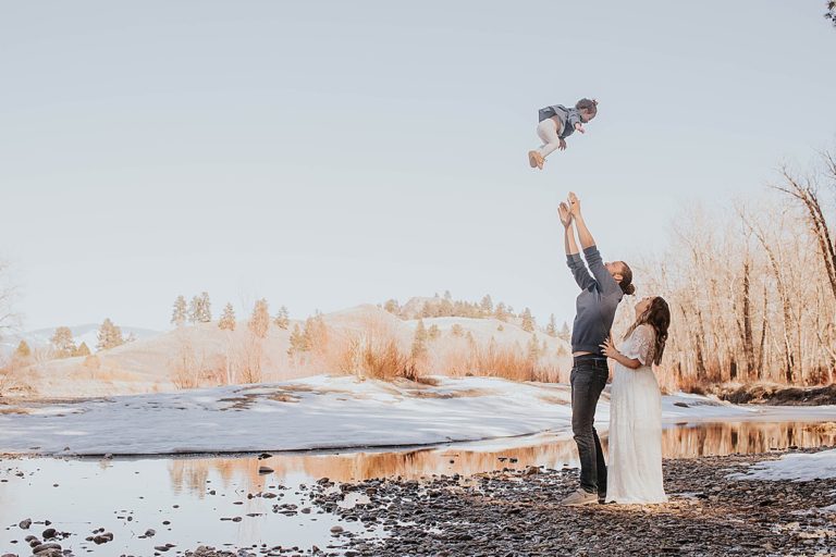 Family Session at Maclay Flats Missoula, MT Abigail Maki